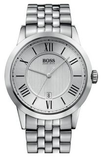 BOSS Black Round Stainless Steel Bracelet Watch