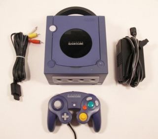 Indigo Nintendo GameCube System Console Ready to Play