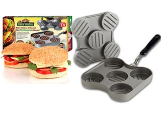Big City Slider Station  Double sided Nonstick Surface and Easy Stove