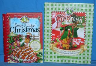 Two Gooseberry Patch Christmas Cookbooks