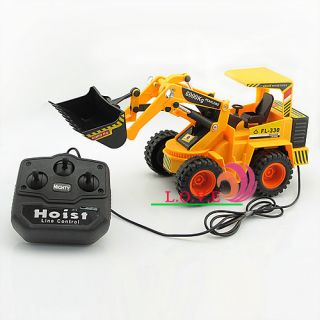  Control Line Bulldozer R C Construction Vehicle Toy Series