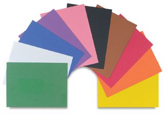 CONSTRUCTION PAPER~ 50 pcs. 9 x 12 ~ 10 asst.colors