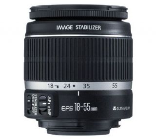 Canon EF S 18 55mm f/3.5 5.6 IS Standard Zoom Lens —