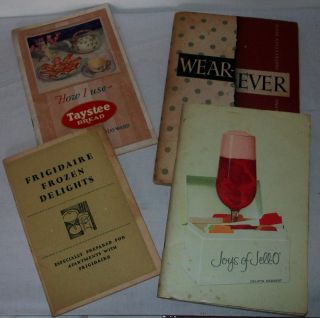 Antique Vintage Cookery Cooking Recipes Cook Books Book Lot