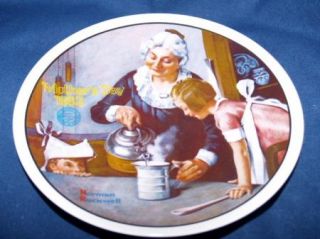 Plates Norman Rockwell The Cooking Lesson Plate Collect