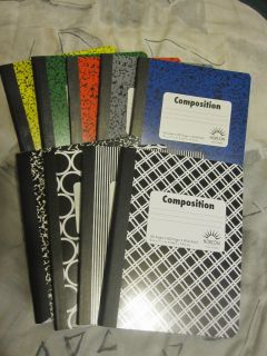 Composition Notebooks 100SHEETS Each 200 Pages Each 2 for $1 90