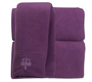 Malden Mills Polar Fleece Fleur De Lis FL Sheet Set —