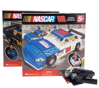 KNEX Set of 2 Build & Play Dale Jr. & Jeff Gordon Race Cars — 