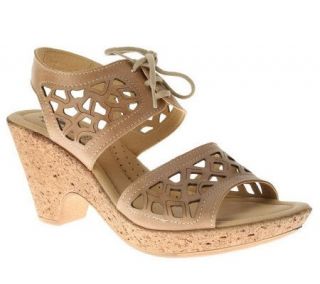 Spring Step Style Lamay Leather Quarter Strap Sandals   A323310