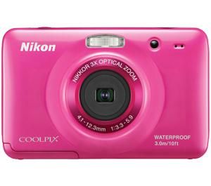 Nikon Coolpix S30 Shock & Waterproof Digital Camera Pink NEW USA
