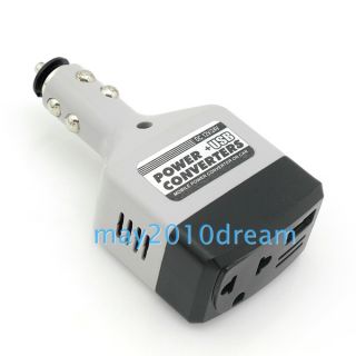  12V 24V to AC 110 220V Power Converters Inverter Adapter With USB Port