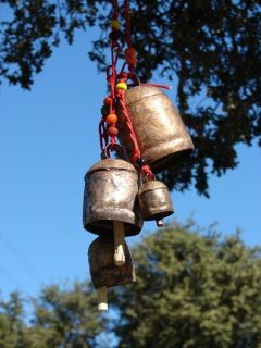   Trade Handmade Copper Cow Bell Rustic Indoor or Outdoor Decor 3 inch