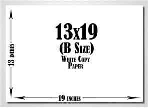  13x19 White Copy Paper
