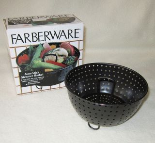 Farberware Non Stick Steamer Basket Fits 2+ Quart Pots Model 77301 In