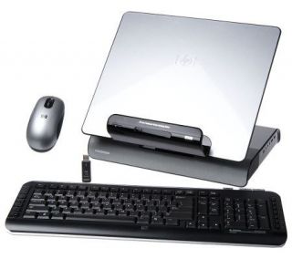 HP Notebook Media Docking Station with Keyboard and Mouse —