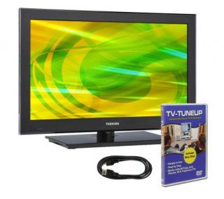Toshiba 22SL400 22 Diagonal 720p LED HDTV Bundle —