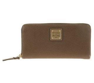 Dooney & Bourke Leather Large Zip Around Wallet —