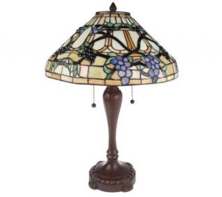 Tiffany Style Elegant Grapevine 24 Table Lamp —