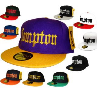 New Snapback Compton Hat Cap Embroidered Multi Colors