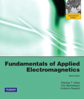 Fundamentals of Applied Electromagnetics (6th International Edition)