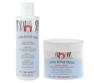 First Aid Beauty Ultra Repair Cream and Body Wash —