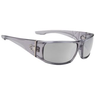 Spy Sunglasses Cooper XL Clear Smoke Grey Mirror Silver