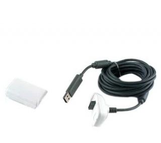 Intec Rechargeable Battery Pack with Cable   Xbox 360 —