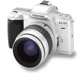 Pentax ZX 60 QD 28 90 Zoom Auto Focus Camera w/Battery & Case