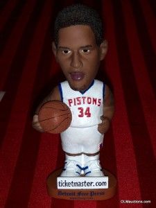 Corliss Williamson #34 Bobblehead Detroit Pistons NBA Basketball