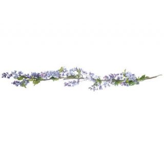 Wisteria Garland with Greenery Accents by Valerie —