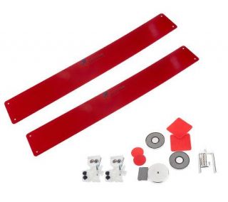 StuckOnTools 19 Piece Magnetic Tool Storage Strip Set —