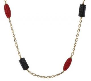 Kenneth Jay Lanes Metro Chic Bead Necklace —