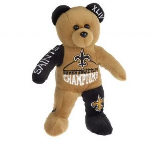 Super Bowl XLIV Champions Saints Limited Edition Bear —