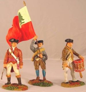 Conte Collectibles Revolutionary War REV001 Colonial Militia Command