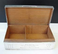  SILVER CS*FS Cornelius Saunders Frank Shepherd 1927 BOX