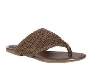 The Sak Nappa Shannon Crochet Thong Sandals —