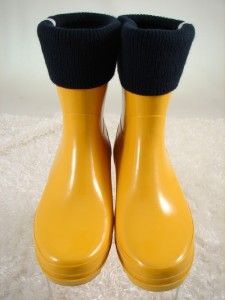 65 Tommy Hilfiger Cordell Womens Rubber Rain Boots Yellow Size 11 95
