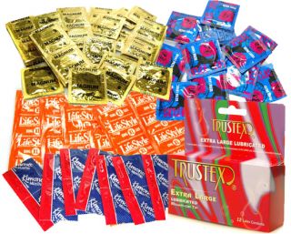 When it comes to condoms. Some are lubricated, plain lube or flavored
