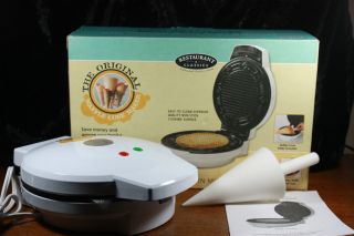 The Original Waffle Cone Maker Ice Cream Restaurant Classics New in
