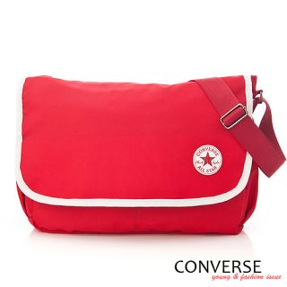 BN Converse Unisex Messenger Shoulder School Bag Red