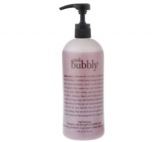 philosophy pink bubbly shower gel 32 oz. —