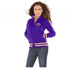 NFL Minnesota Vikings Womens Plus Upper Deck Sweater —