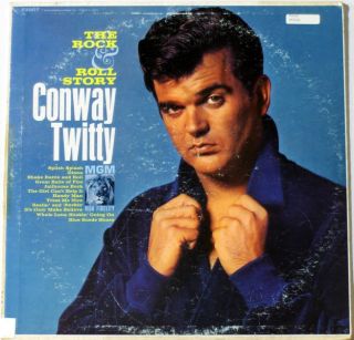 CONWAY TWITTY   THE ROCK & ROLL STORY   ORIGINAL 1961 ISSUE LP