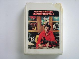 Conway Twitty (Greatest Hits Vol 1) 8 Track Tape