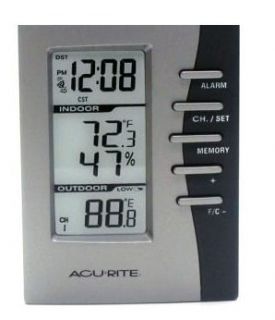 acu rite wireless weather thermometer 00590 instantly know the weather