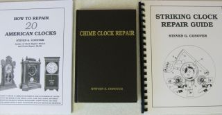 Steven Conover books – Repair 20 American clocks 
