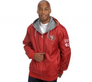 NFL San Francisco 49ers Mens Big & Tall Reversible Jacket —