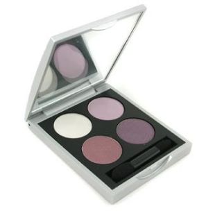 Youngblood Pressed Mineral Eyeshadow Quad Purple Majesty 4g Makeup