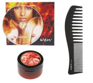 WEN by Chaz Dean 4 oz. Re Moist Hydrating Mask w/Comb and DVD
