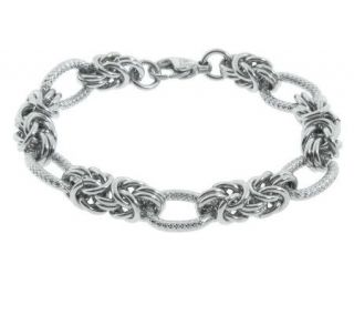 Steel by Design Byzantine Link Bracelet   J274443